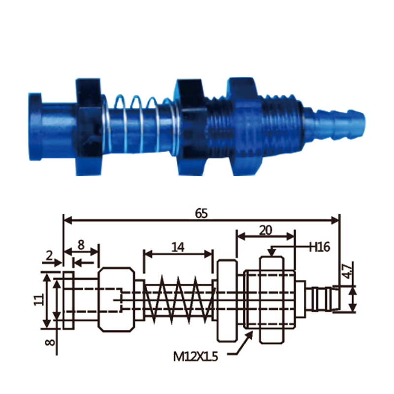 JSH11-1265塑料后進(jìn)氣金具