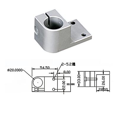 鋁條固定支架JD40-Φ20