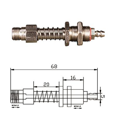 強(qiáng)力后進(jìn)氣金具 JDH10-1260